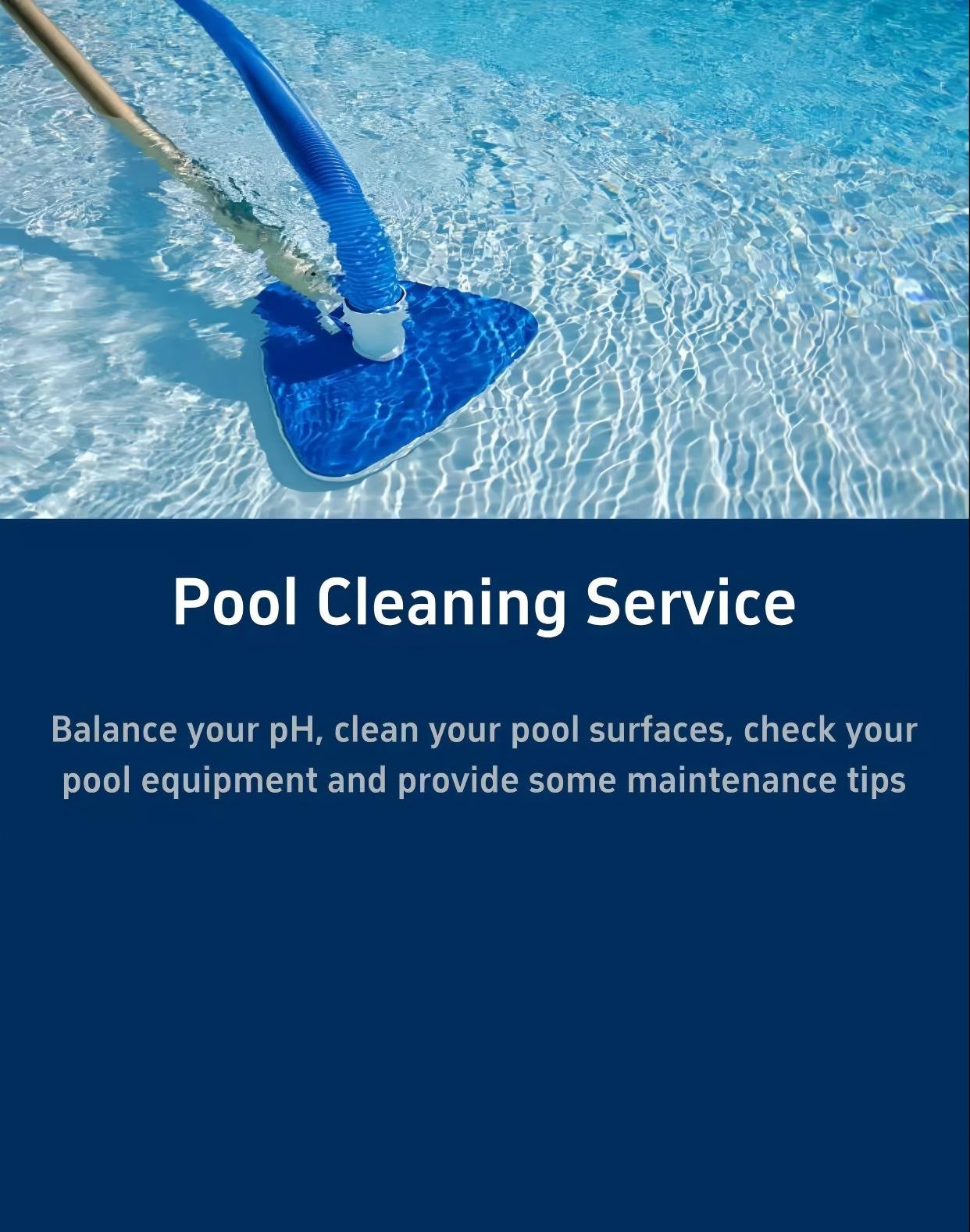 pool clean(1)